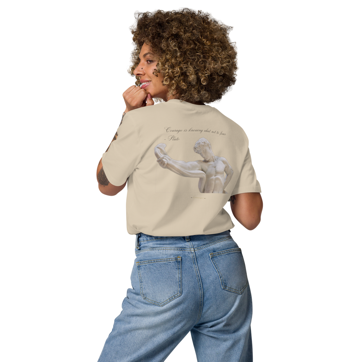 About Courage Organic Cotton Light T-shirt
