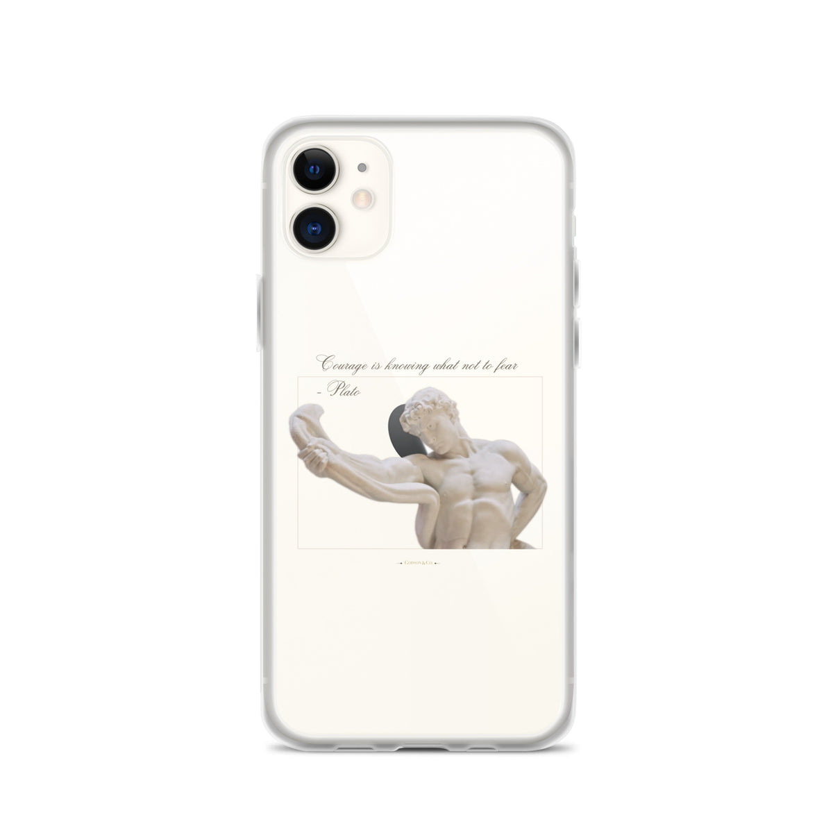 About Courage Clear Case for iPhone®