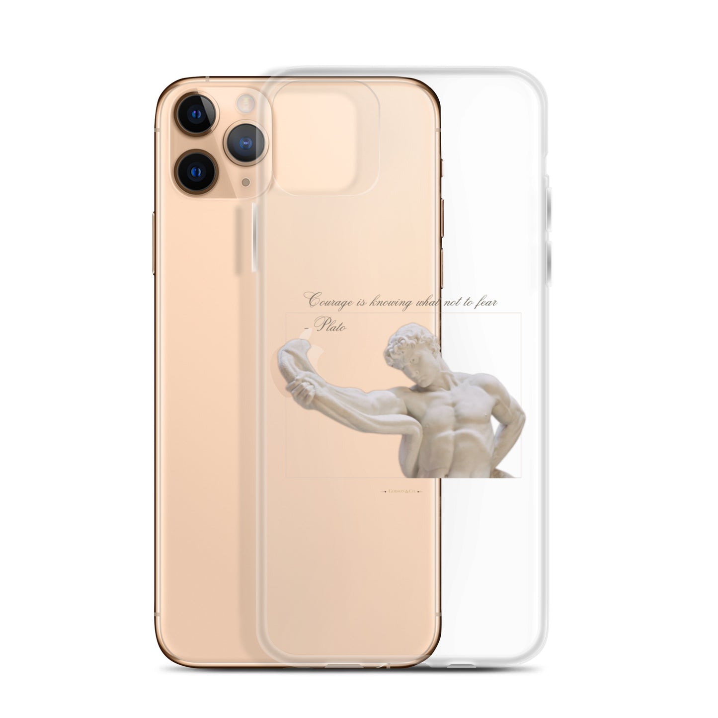 About Courage Clear Case for iPhone®