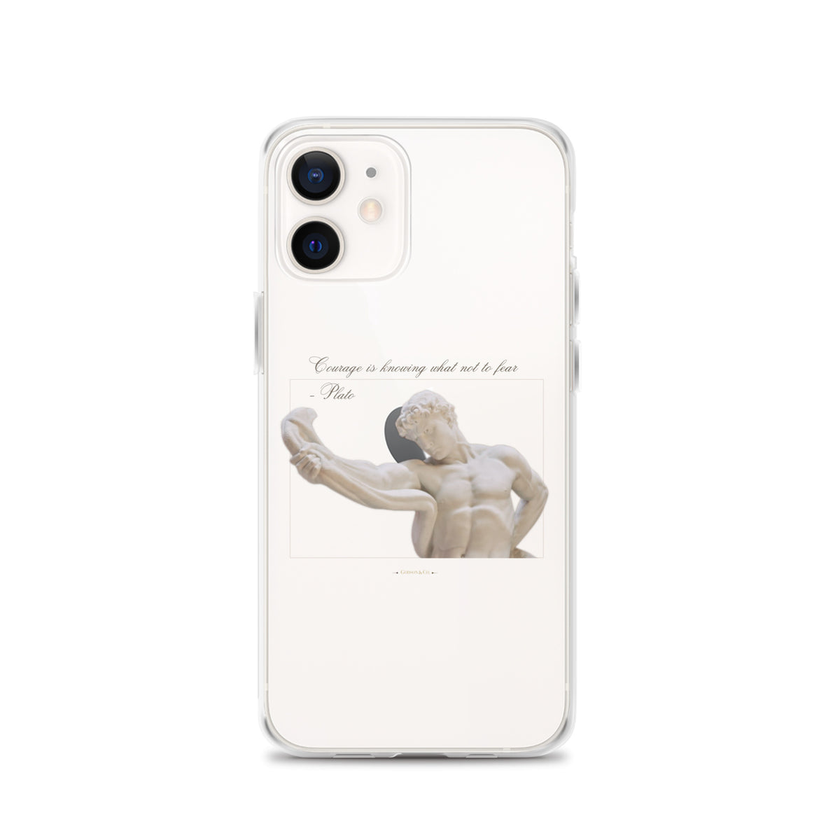 About Courage Clear Case for iPhone®