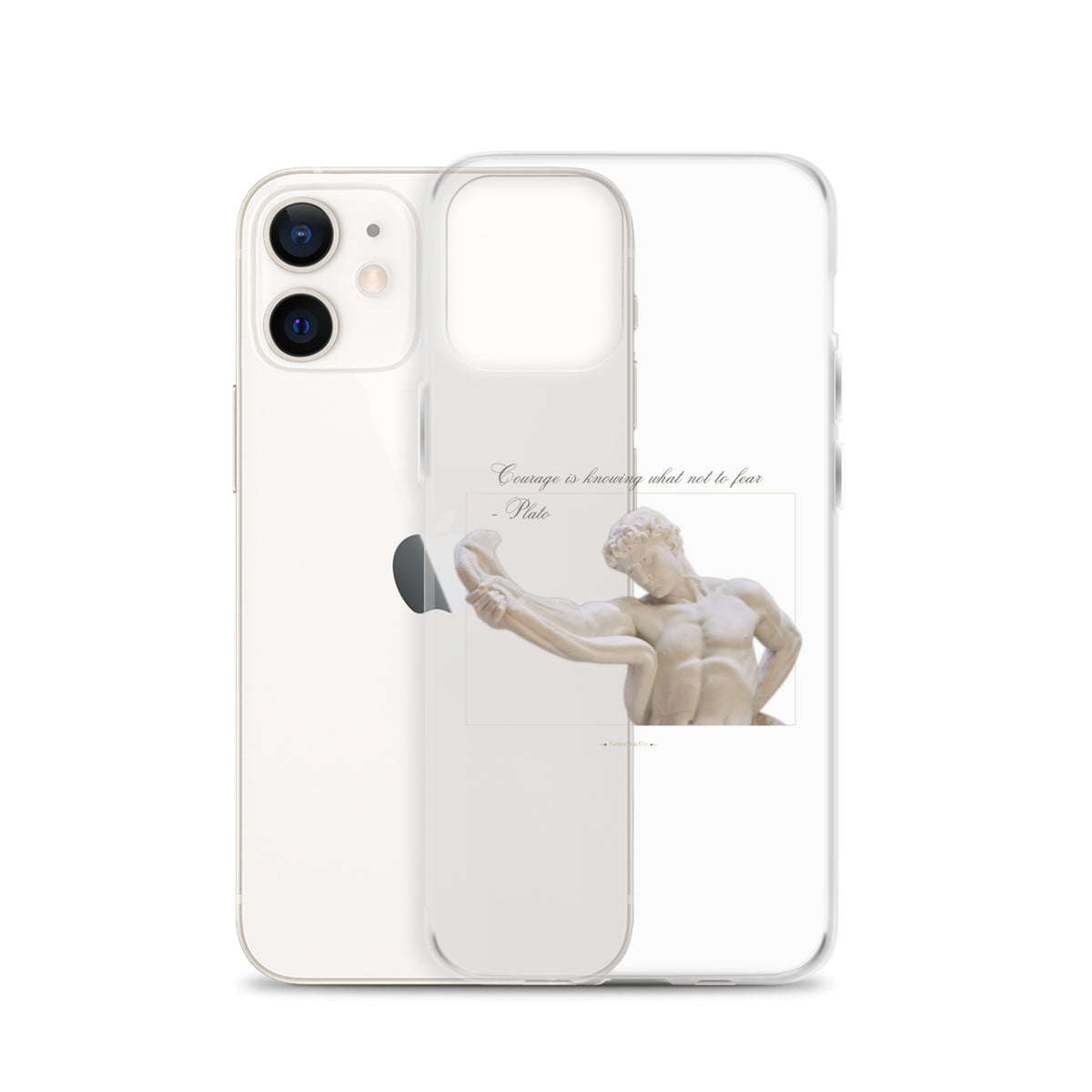 About Courage Clear Case for iPhone®