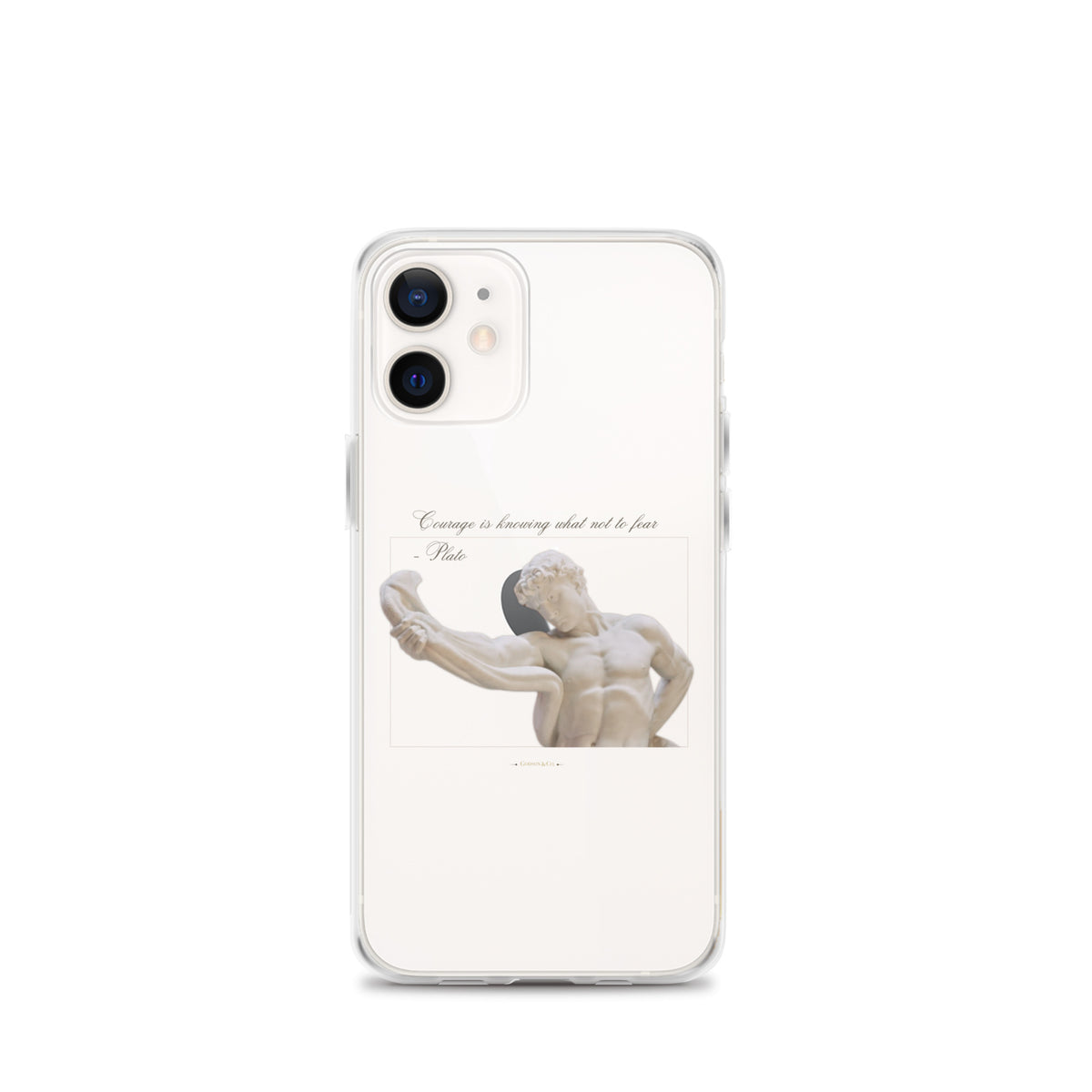 About Courage Clear Case for iPhone®