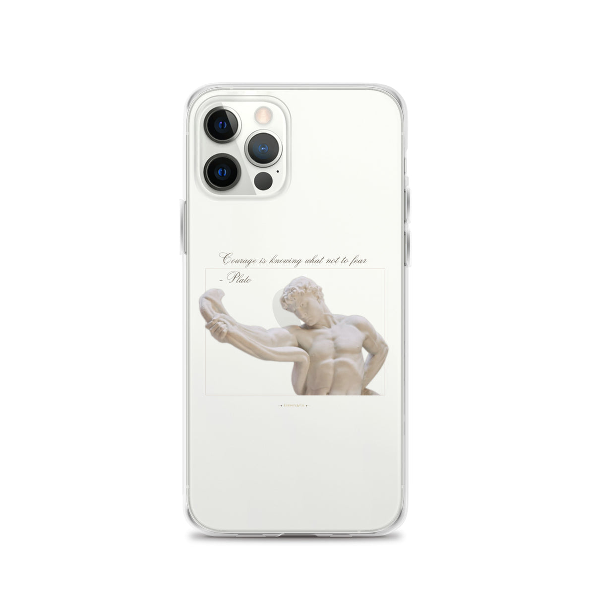 About Courage Clear Case for iPhone®