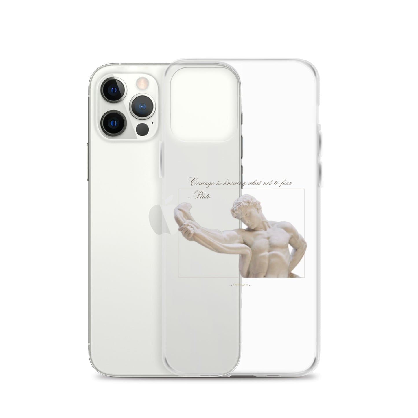 About Courage Clear Case for iPhone®