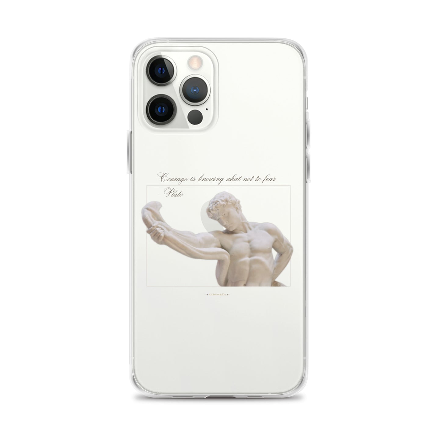 About Courage Clear Case for iPhone®
