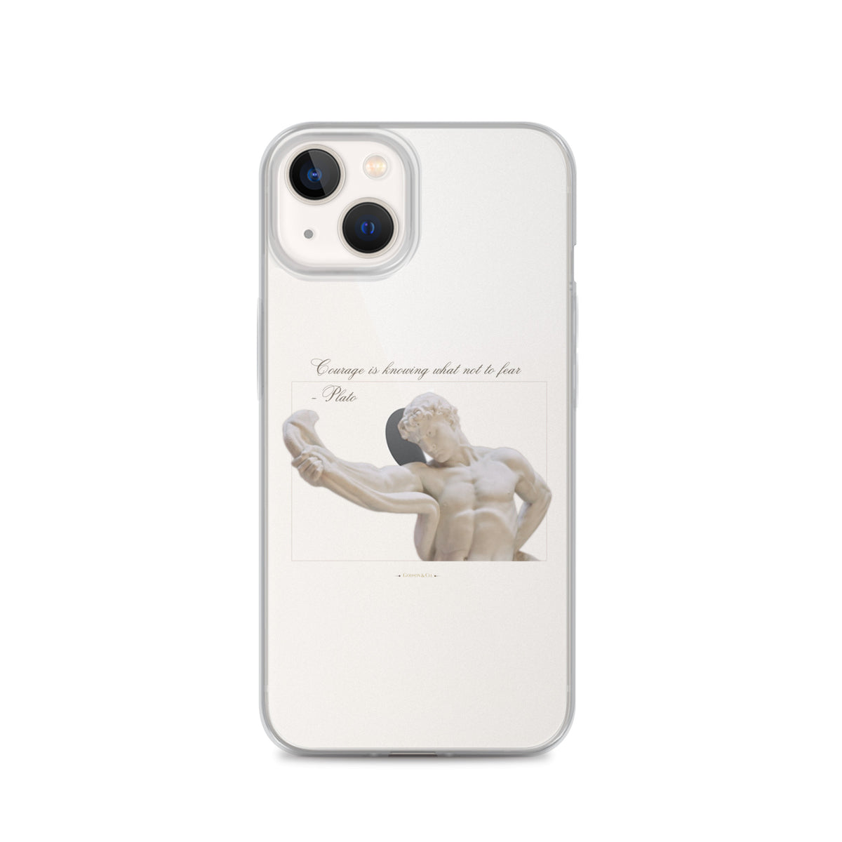 About Courage Clear Case for iPhone®
