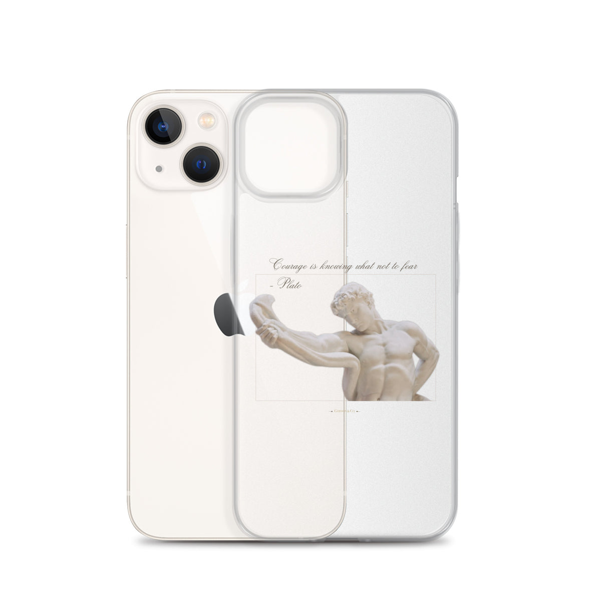 About Courage Clear Case for iPhone®