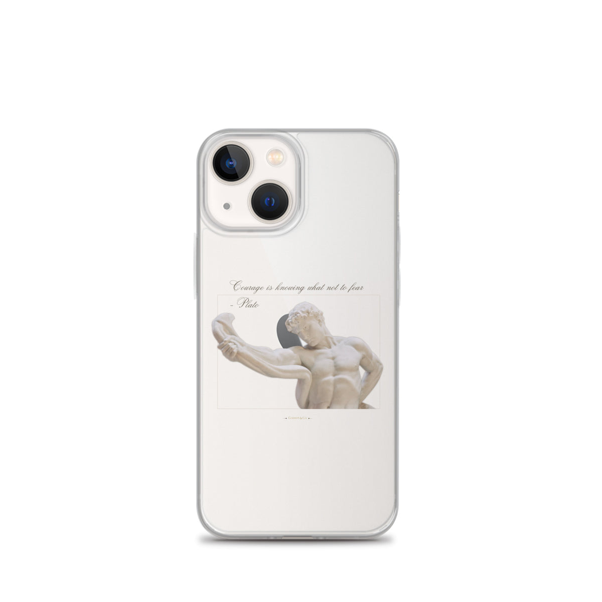 About Courage Clear Case for iPhone®