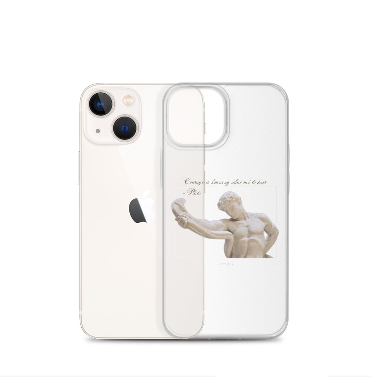 About Courage Clear Case for iPhone®