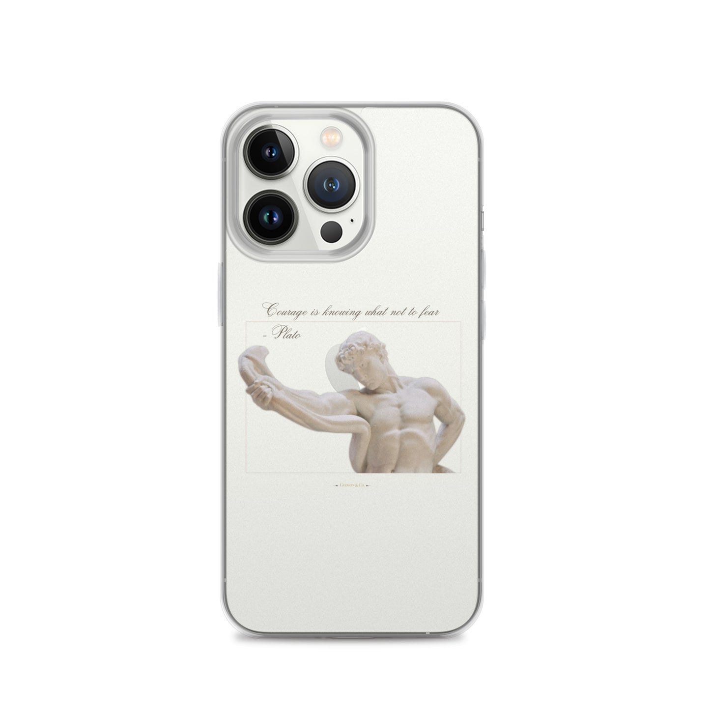 About Courage Clear Case for iPhone®