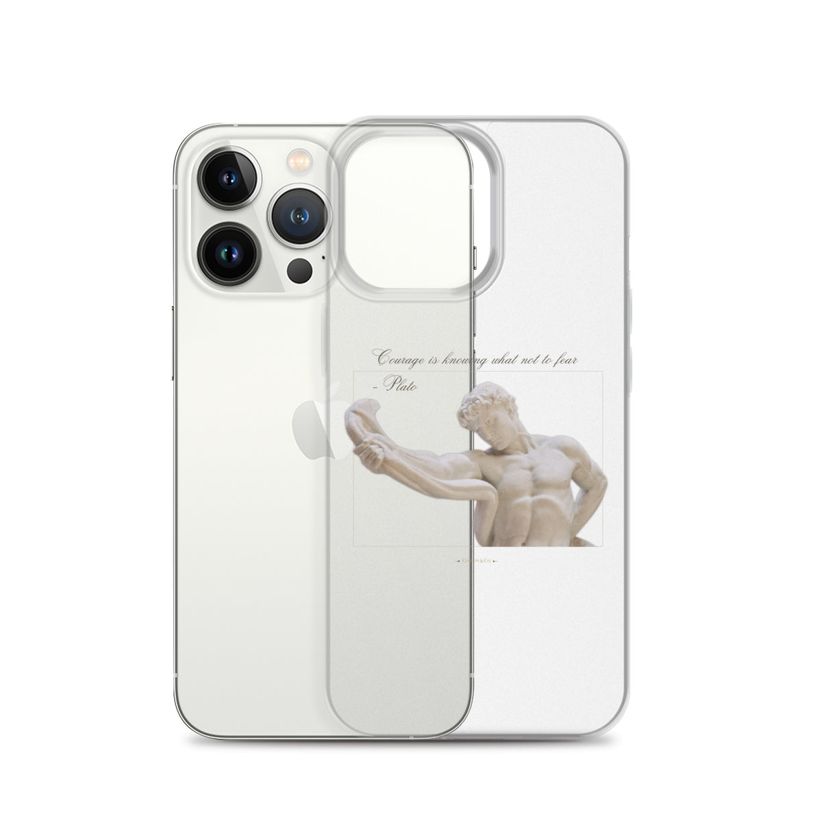 About Courage Clear Case for iPhone®