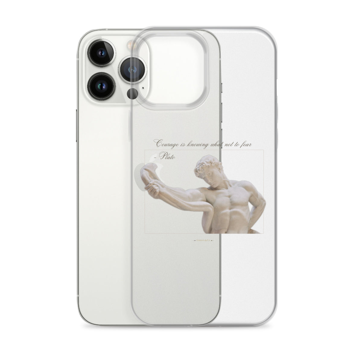 About Courage Clear Case for iPhone®