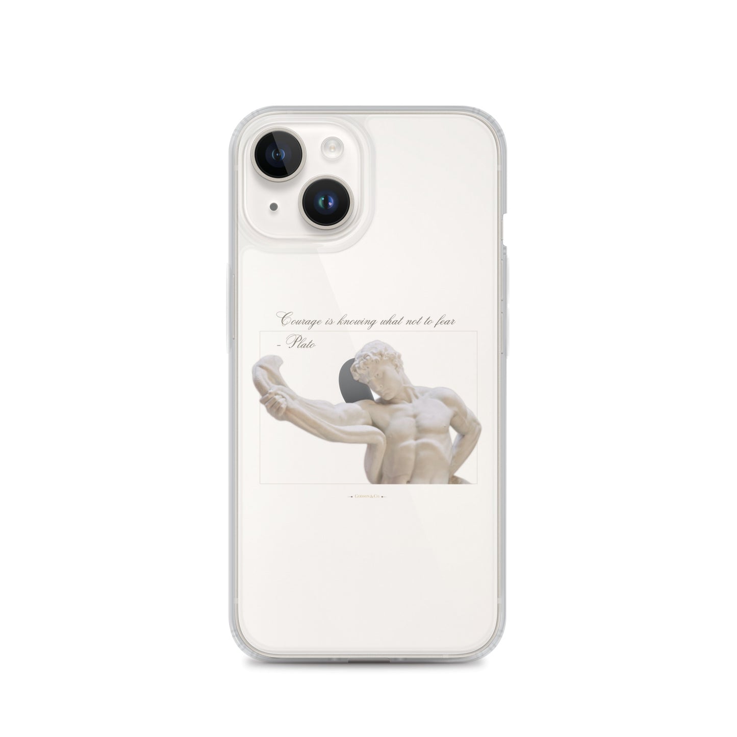 About Courage Clear Case for iPhone®