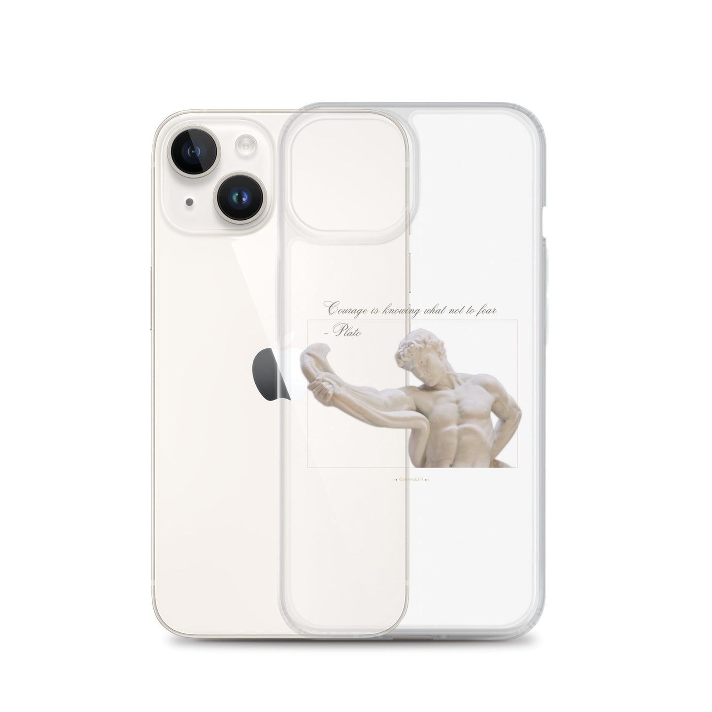 About Courage Clear Case for iPhone®