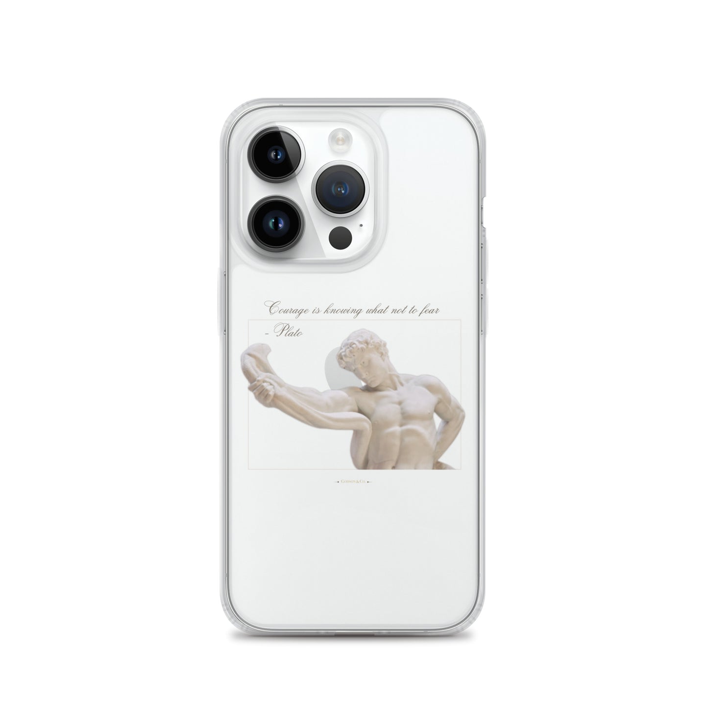 About Courage Clear Case for iPhone®