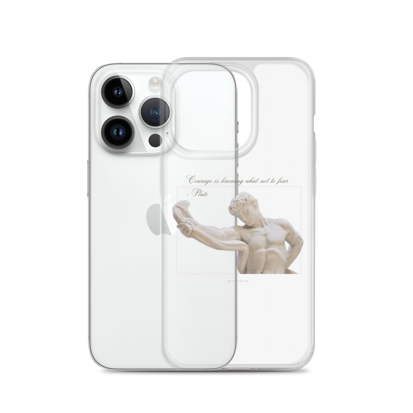 About Courage Clear Case for iPhone®