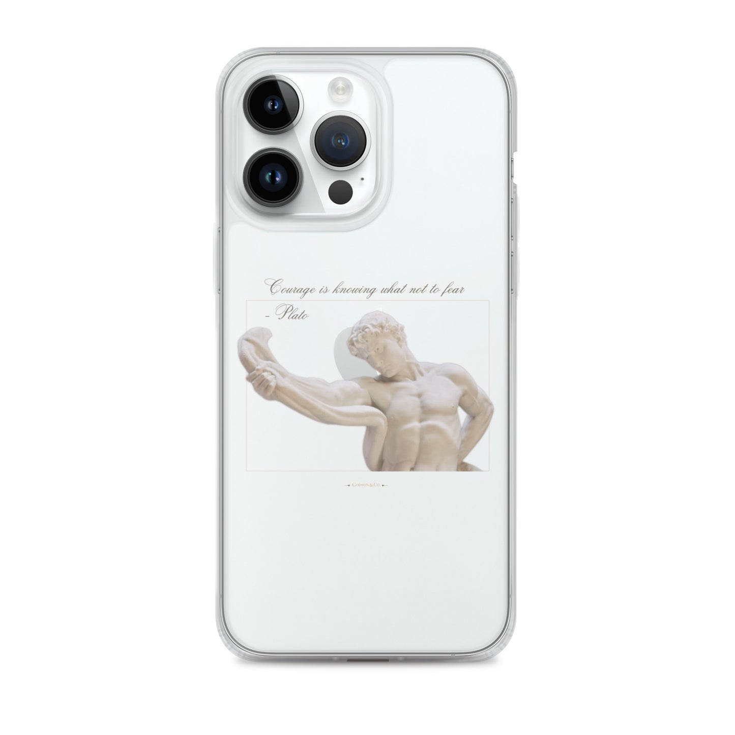 About Courage Clear Case for iPhone®
