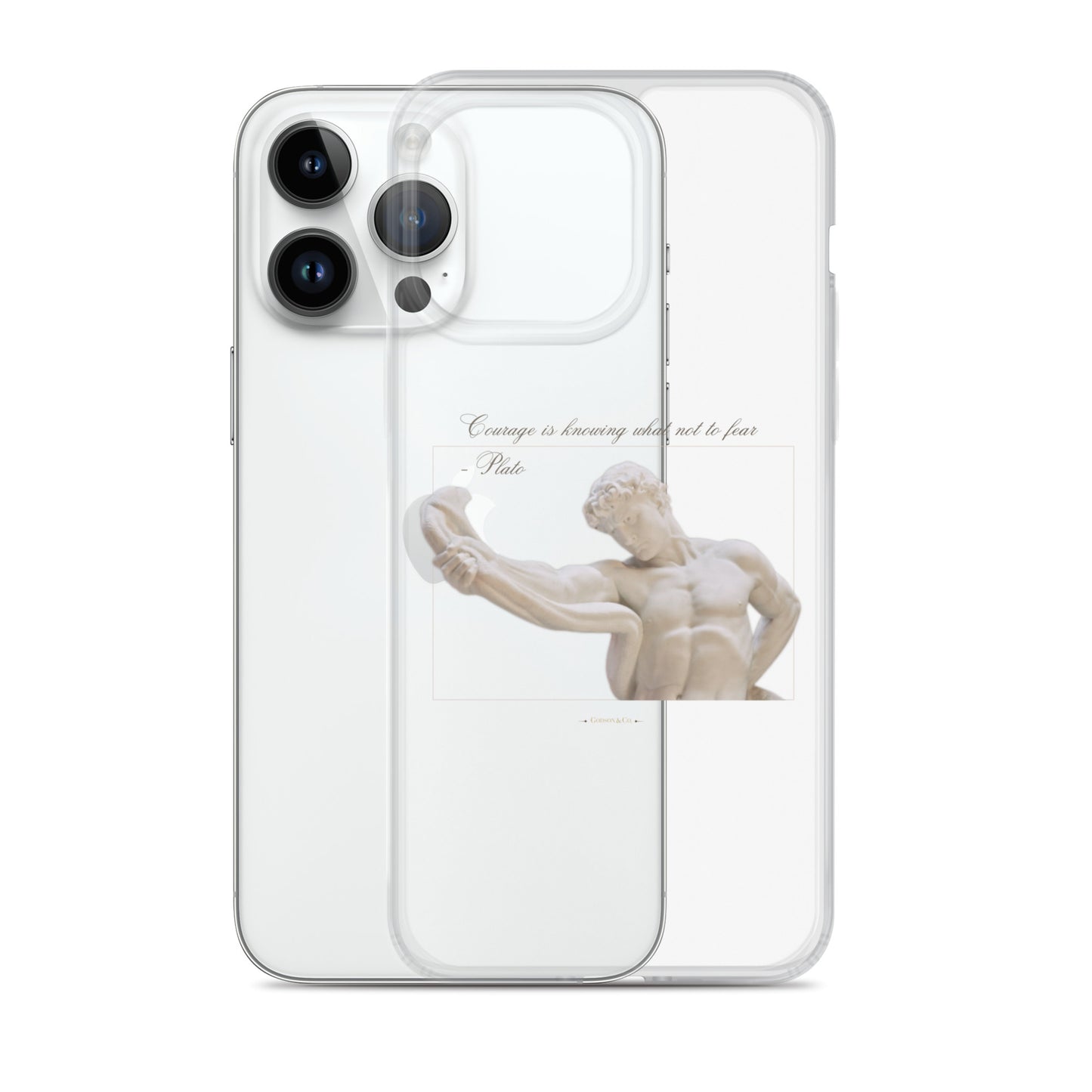 About Courage Clear Case for iPhone®
