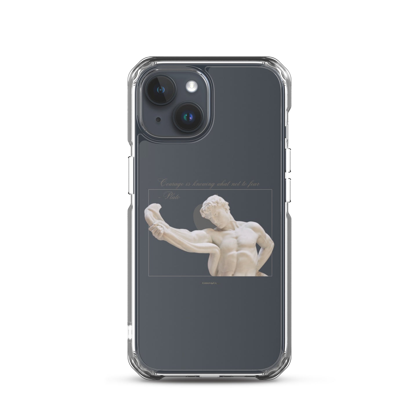 About Courage Clear Case for iPhone®