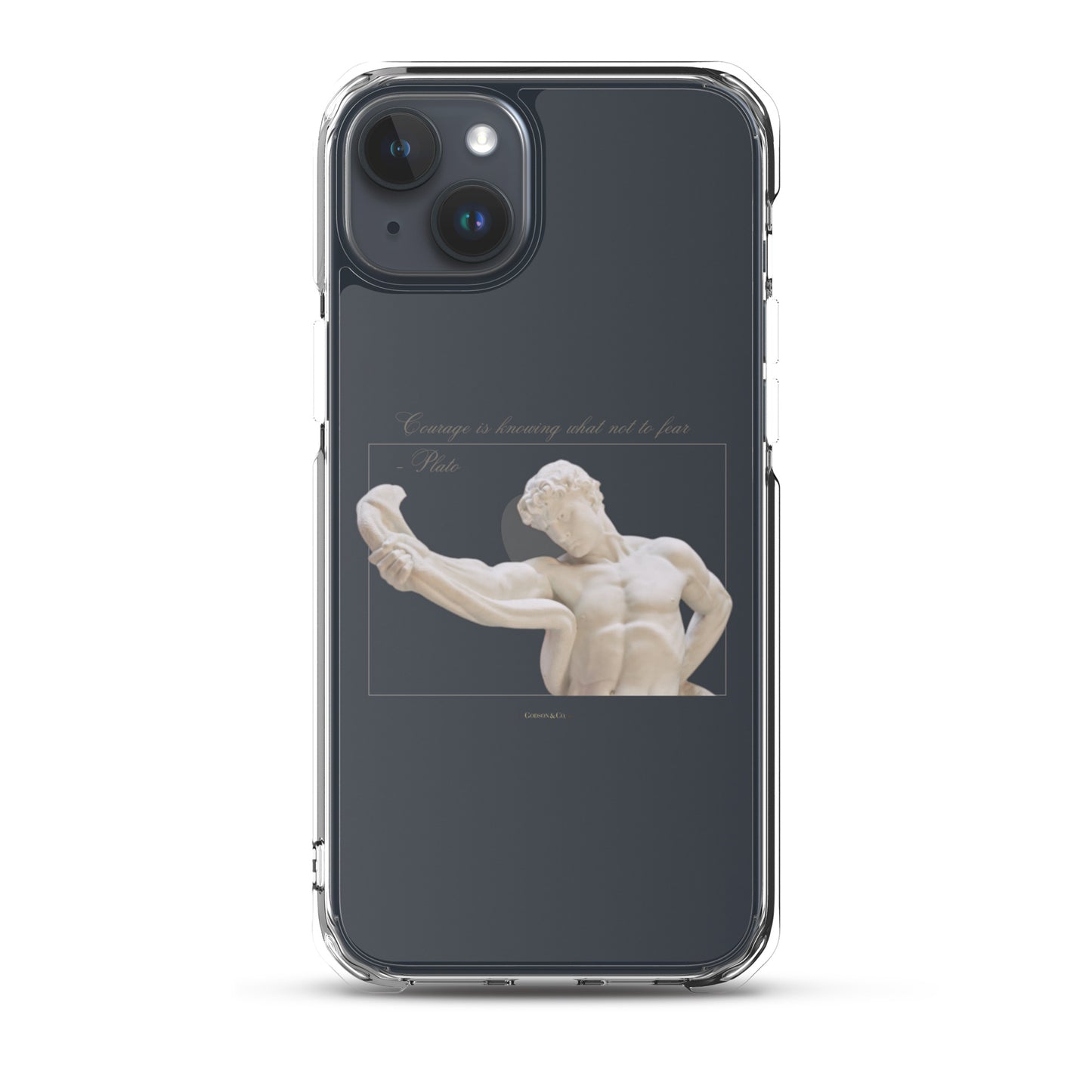About Courage Clear Case for iPhone®