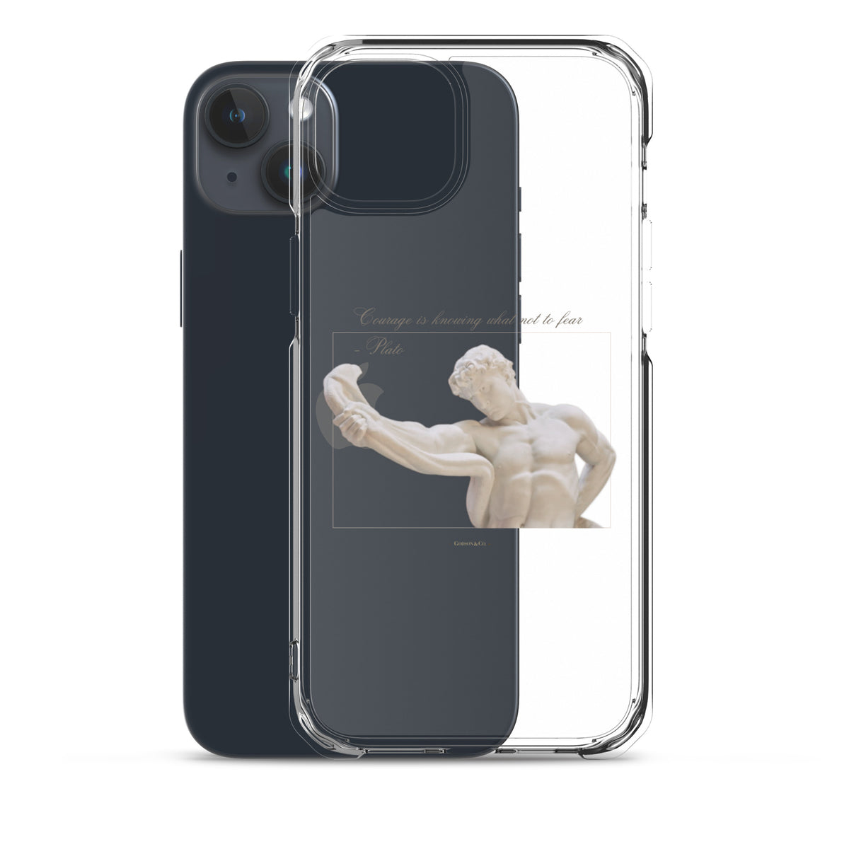 About Courage Clear Case for iPhone®