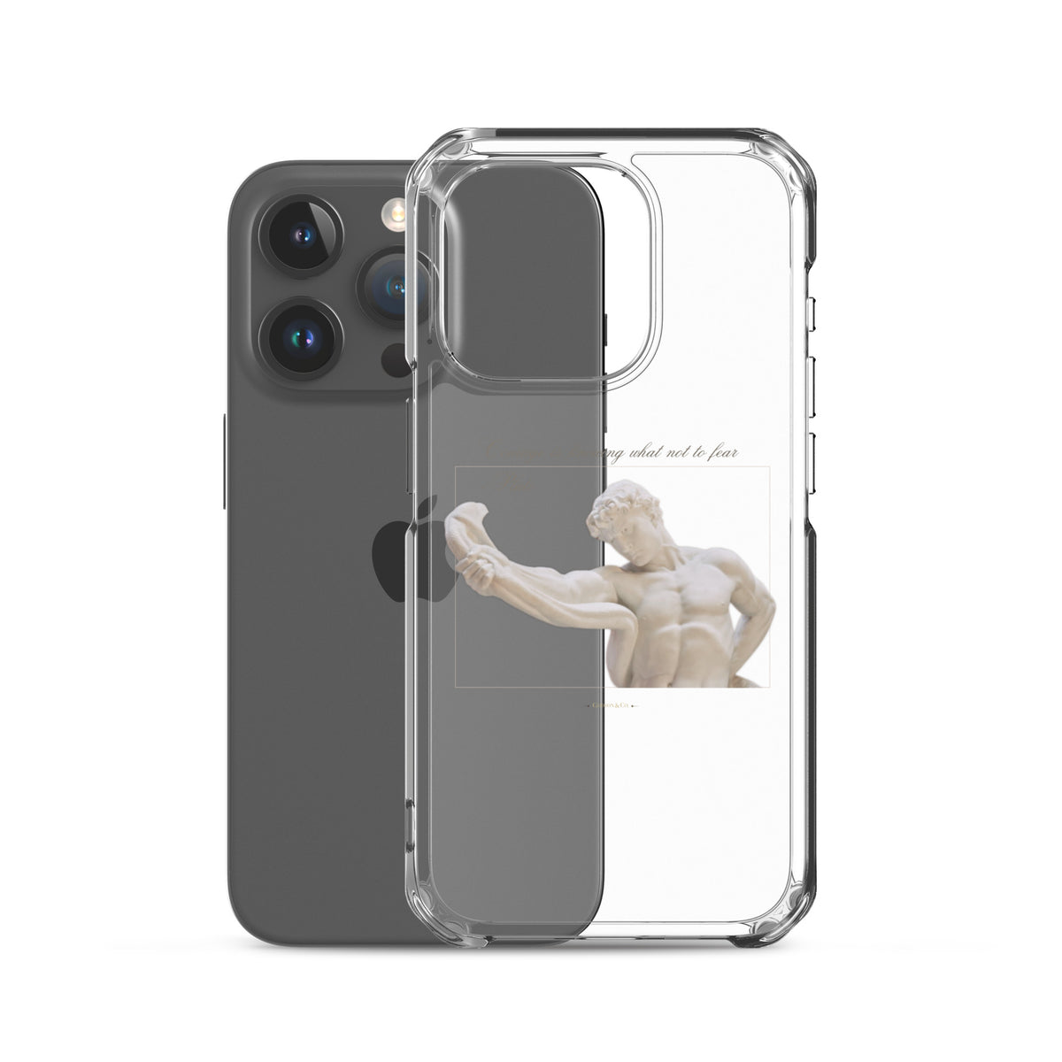 About Courage Clear Case for iPhone®
