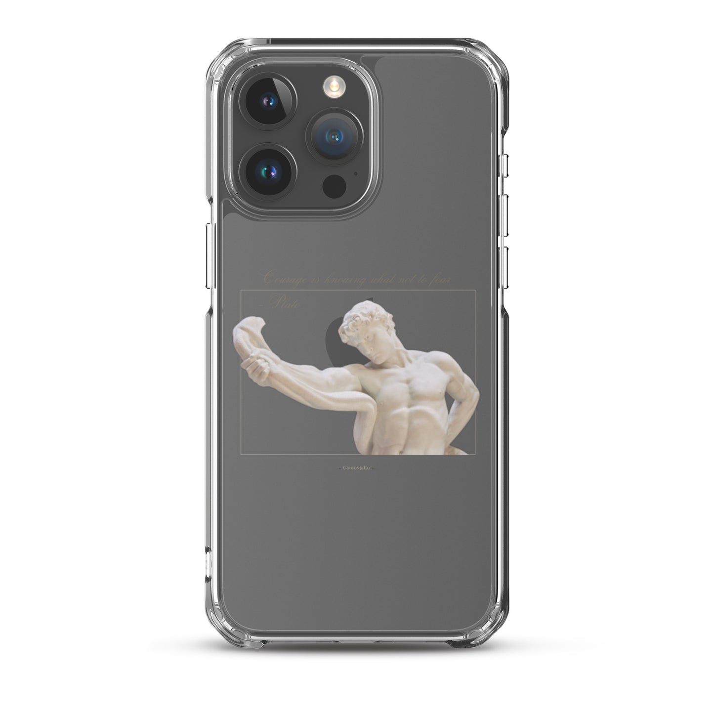 About Courage Clear Case for iPhone®