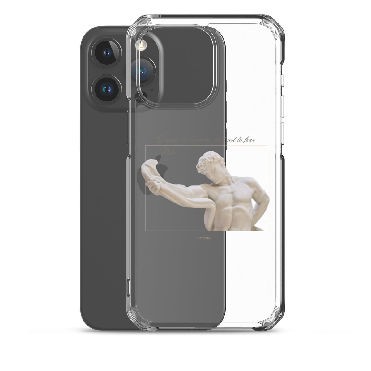 About Courage Clear Case for iPhone®