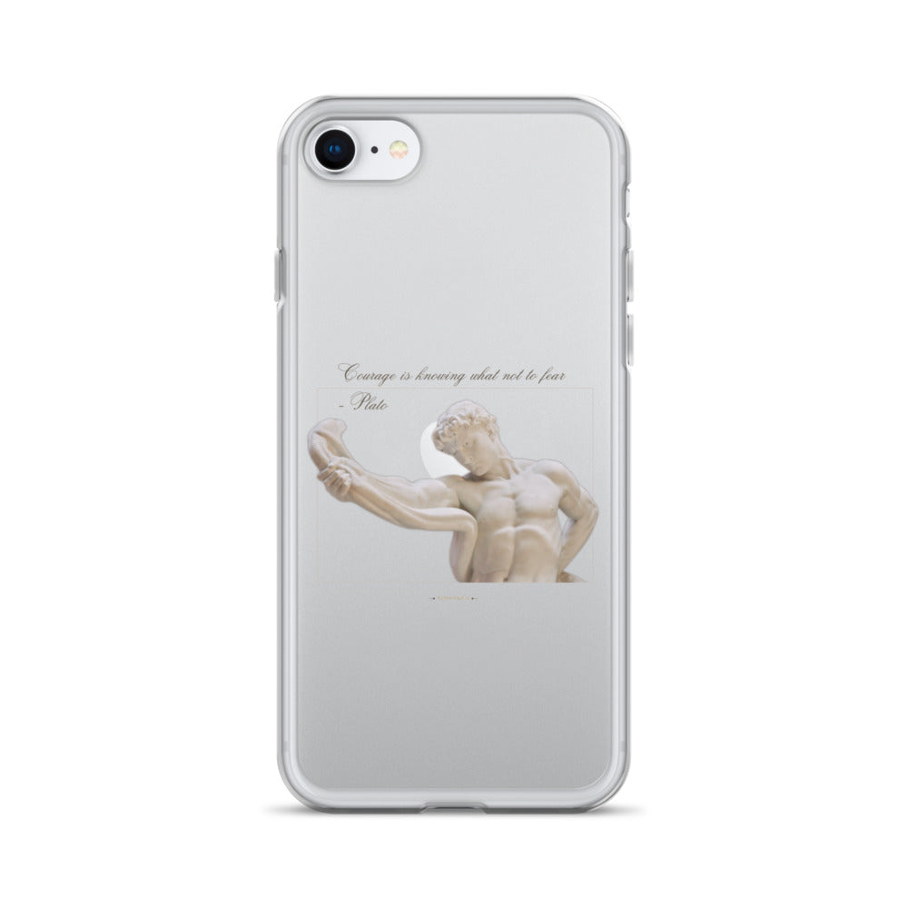 About Courage Clear Case for iPhone®