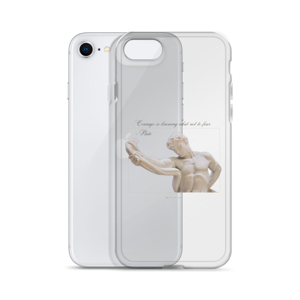 About Courage Clear Case for iPhone®