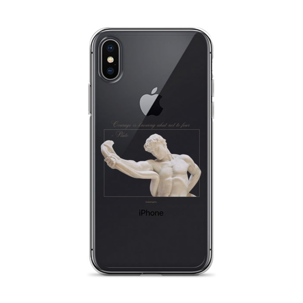 About Courage Clear Case for iPhone®