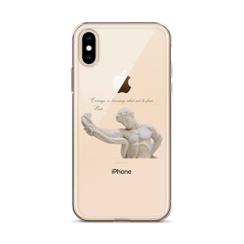 About Courage Clear Case for iPhone®