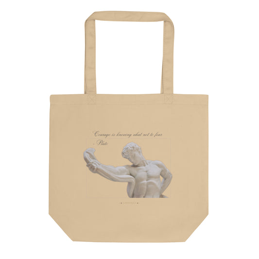 About Courage Organic Tote Bag