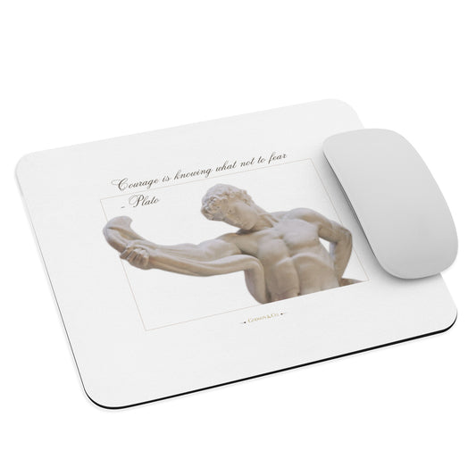 About Courage Sleek Mouse Pad