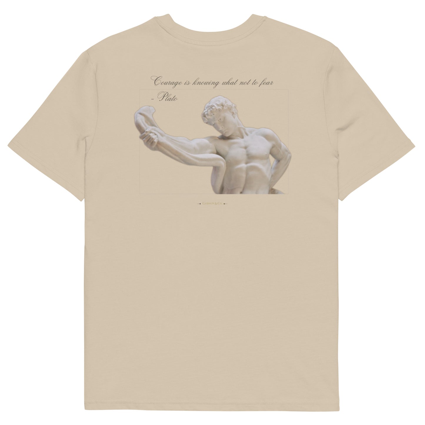 About Courage Organic Cotton Light T-shirt