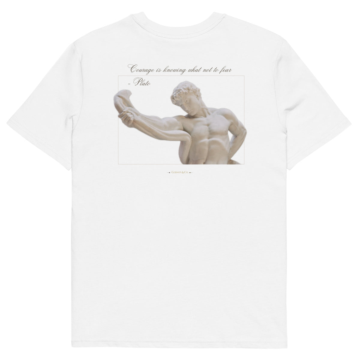 About Courage Organic Cotton Light T-shirt