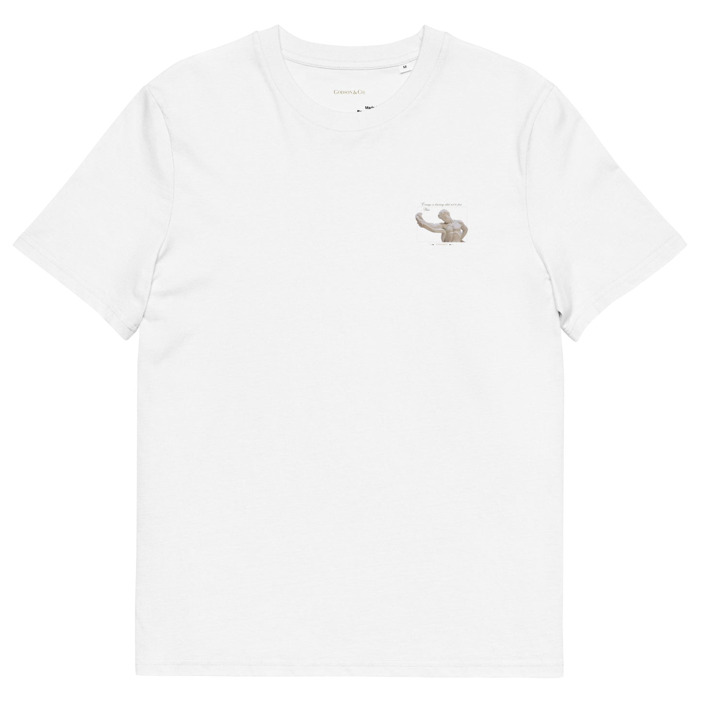 About Courage Organic Cotton Light T-shirt